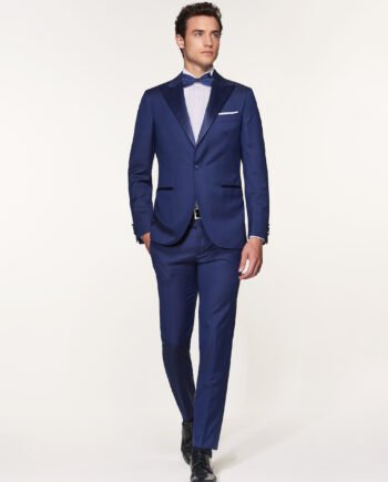 Basalt smoking in pure superfine wool 110s Vitale Barberis Canonico