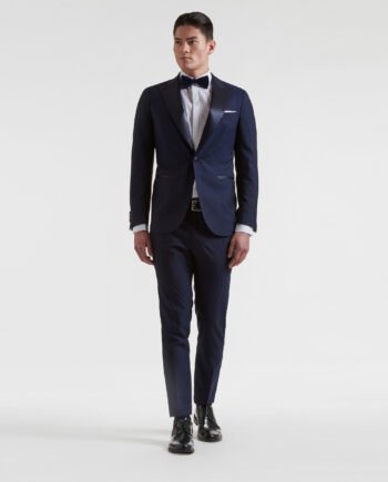 Pure wool navy smoking Vitale Barberis Canonico