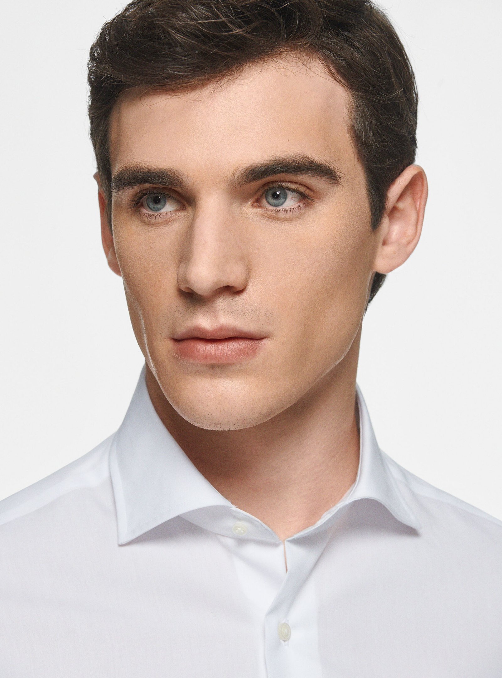 Cotton shirt fil a fil