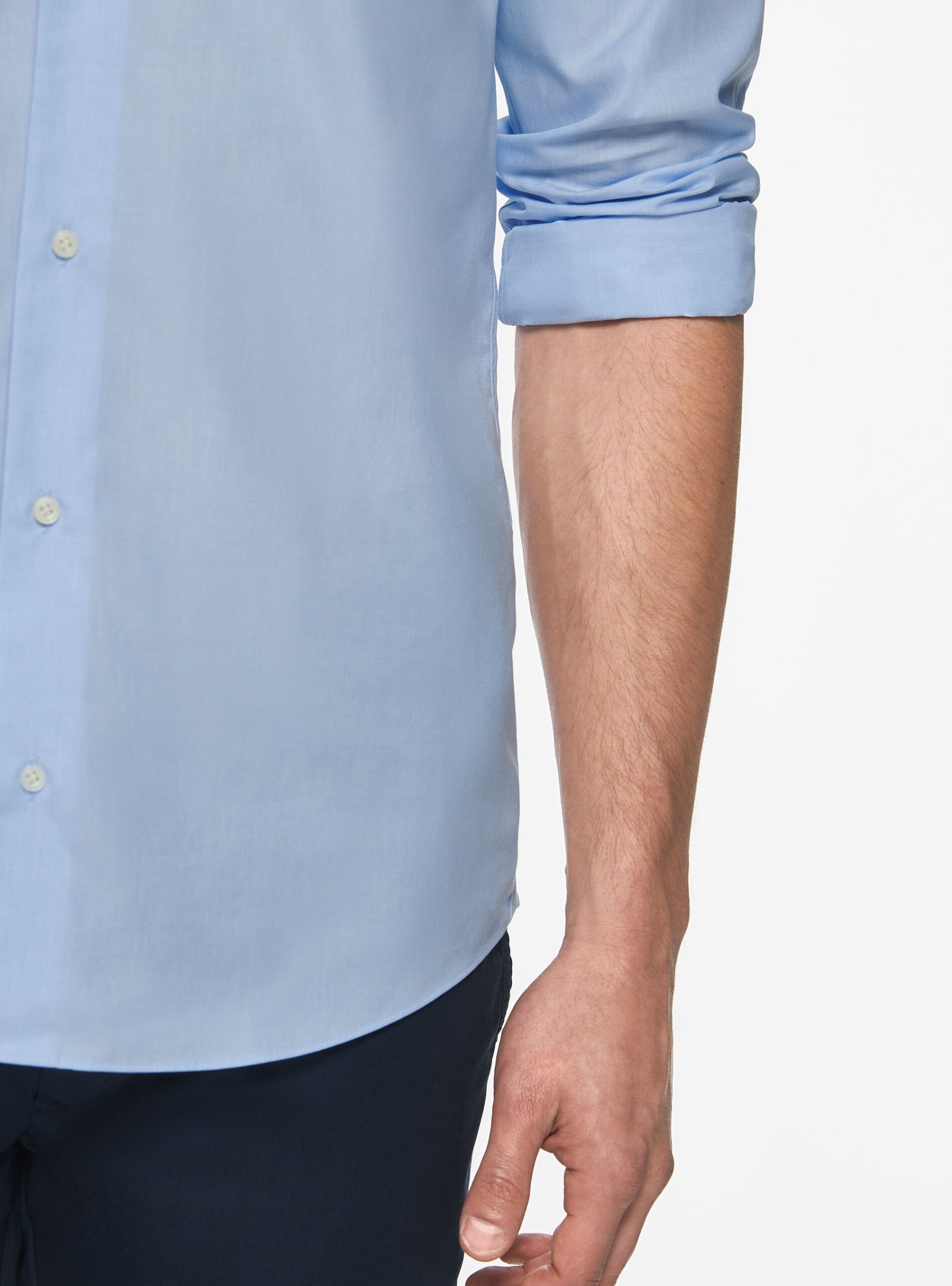 Cotton shirt fil a fil