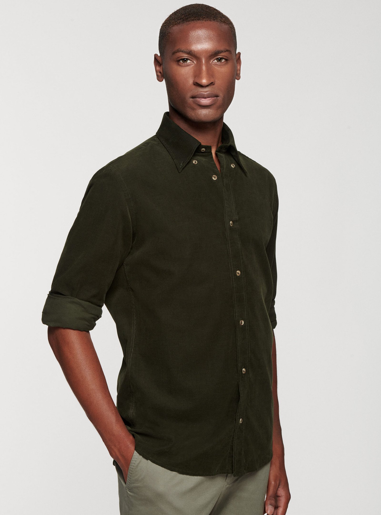 Corduroy shirt
