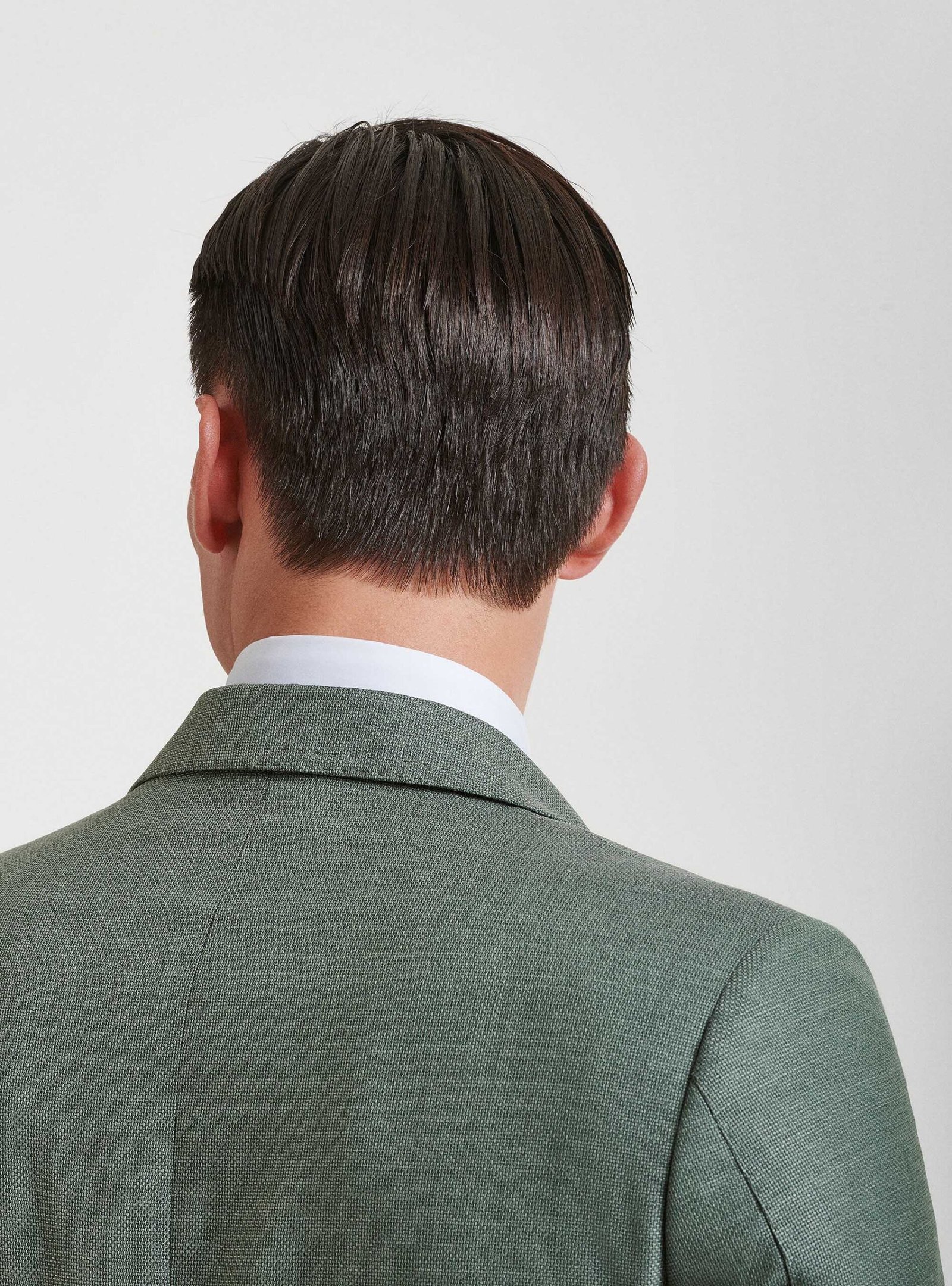 Pure wool hopsack blazer Vitale Barberis Canonico