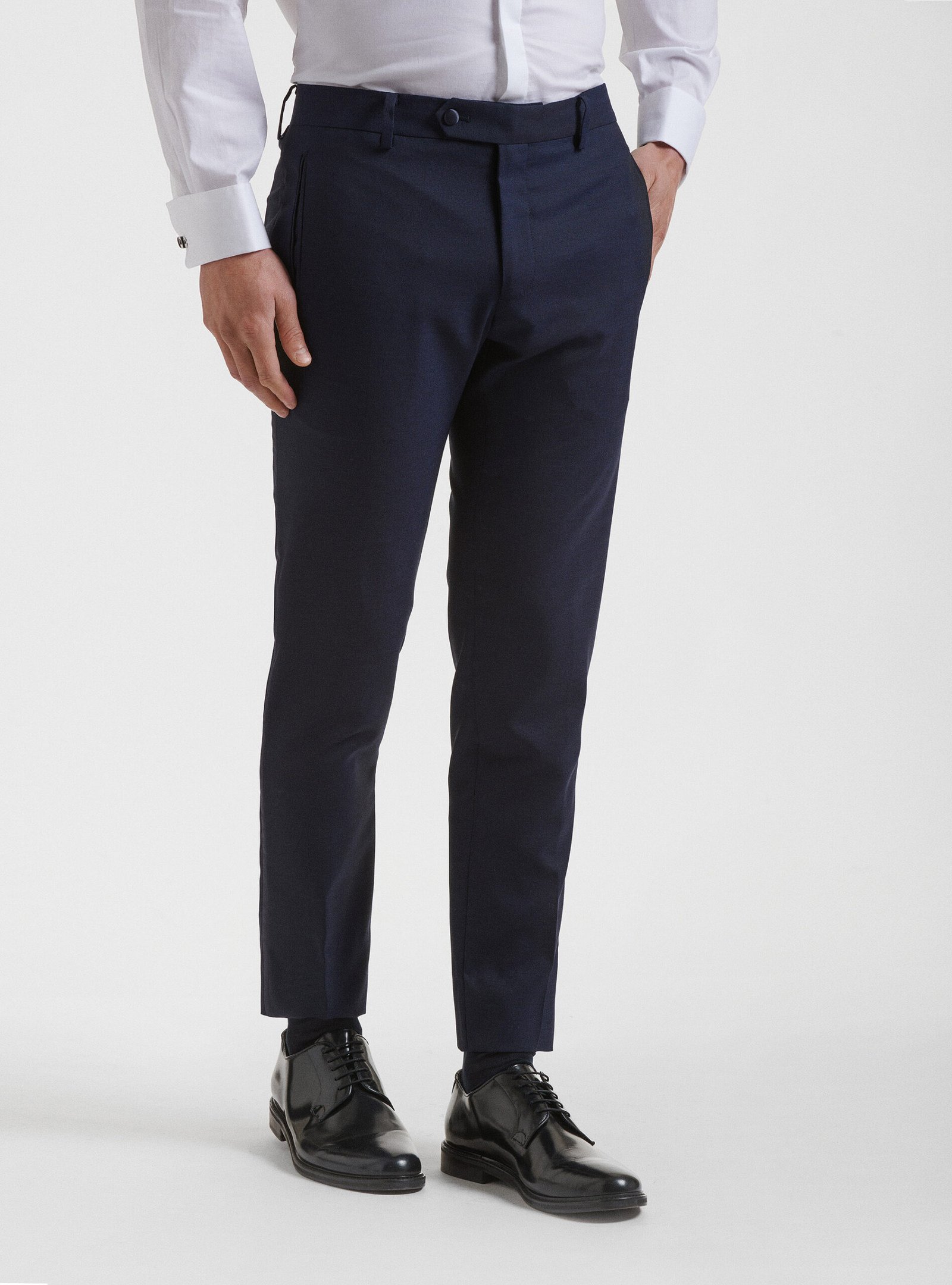 Pure wool navy smoking Vitale Barberis Canonico