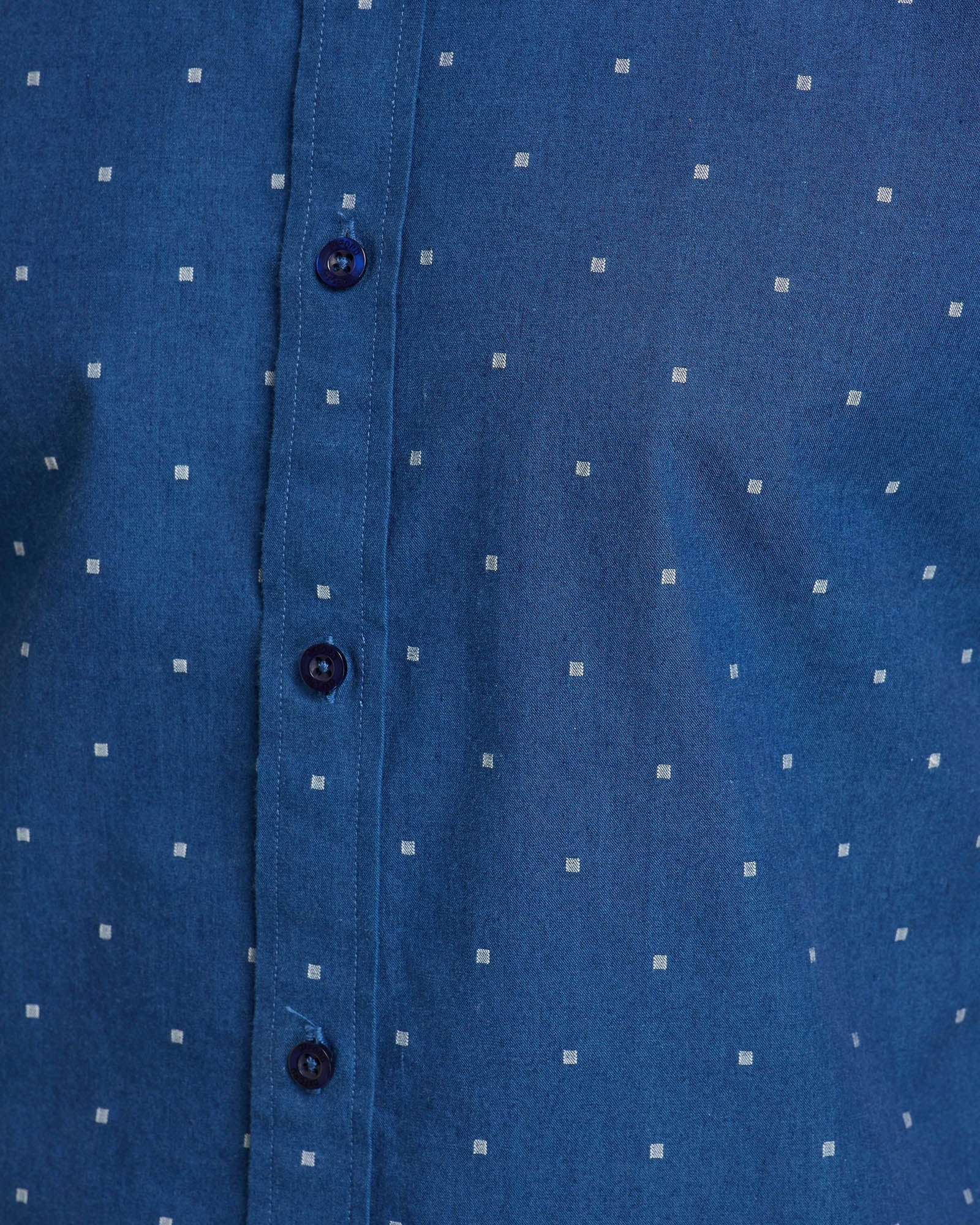 Tottenham Spot Denim Short Sleeve Shirt