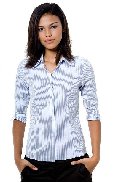 Light Blue Striped